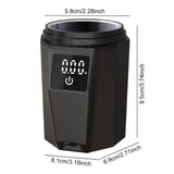 Coffee Weighting LCD Kitchen Espresso Drip Coffee Electronic Weighing Scale Coffee Dosing Cup Compatible with 58mm Portafilter