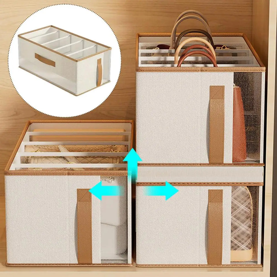 Organizer Box for Storage in The Closet Underwear Drawers Storage Bedroom Cabinet Socks Bra Storage Pants Organizer