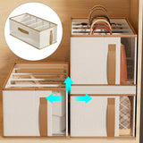 Organizer Box for Storage in The Closet Underwear Drawers Storage Bedroom Cabinet Socks Bra Storage Pants Organizer