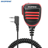 Baofeng BF-780 Dual PTT Remote Shoulder Walkie Talkie Speaker Microphone Mic For UV-5R BF-888S 5RH 21 PRO Quansheng UV-K5 UV-K6