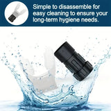 1pcs Breathing Exercise For Lungs Portable Breath Fitness Exerciser Device Endurance Workout With Adjustable Resistances
