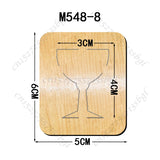 New Cutting Dies New Arrivals Scrapbooking 16MM Knife Suitable for Rolling Type Wooden Mold Cutting Machine