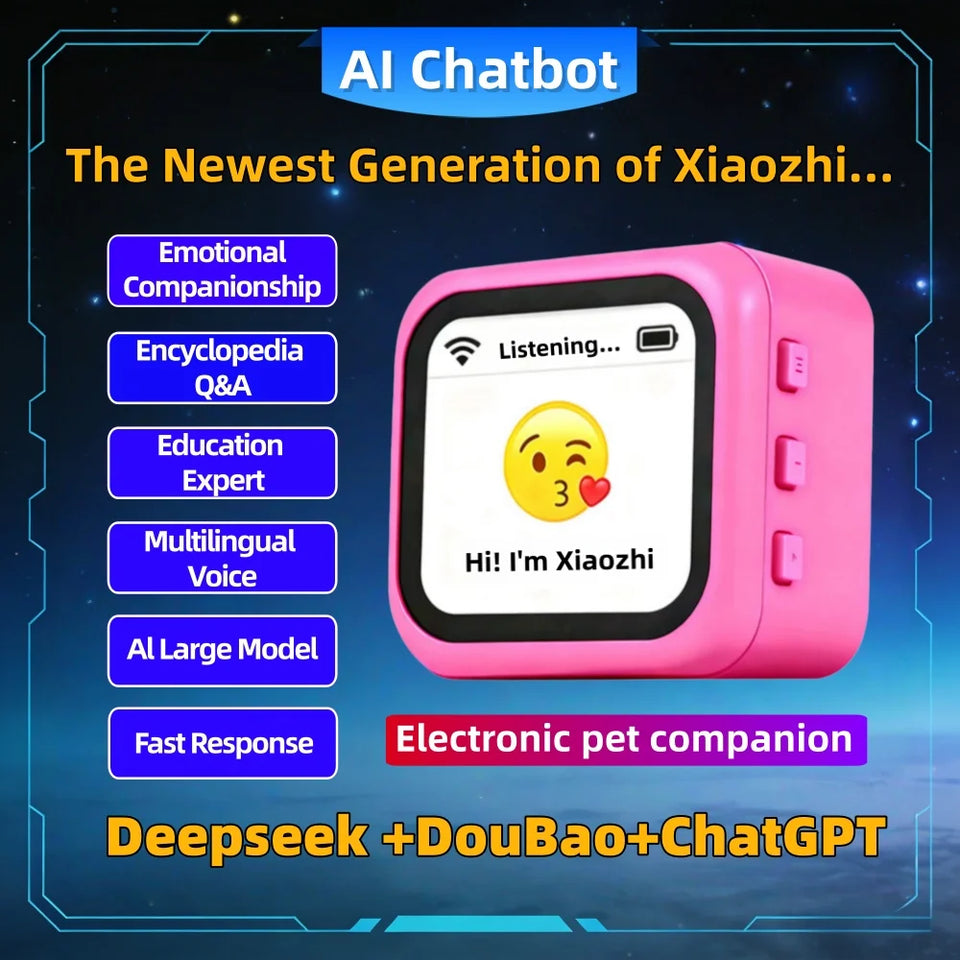 AI-C1,AI Intelligent Robot Toy for Companion Storytelling Chat Emotional Pets Trendy Gift for Kids And Adults