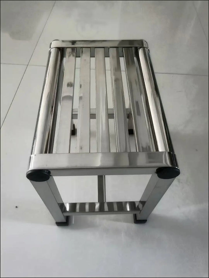 Simple Stainless Steel Stool Multi Functional Furniture Shoe Changing Stools Bath Footstool Portable Fishing Bench 걸상
