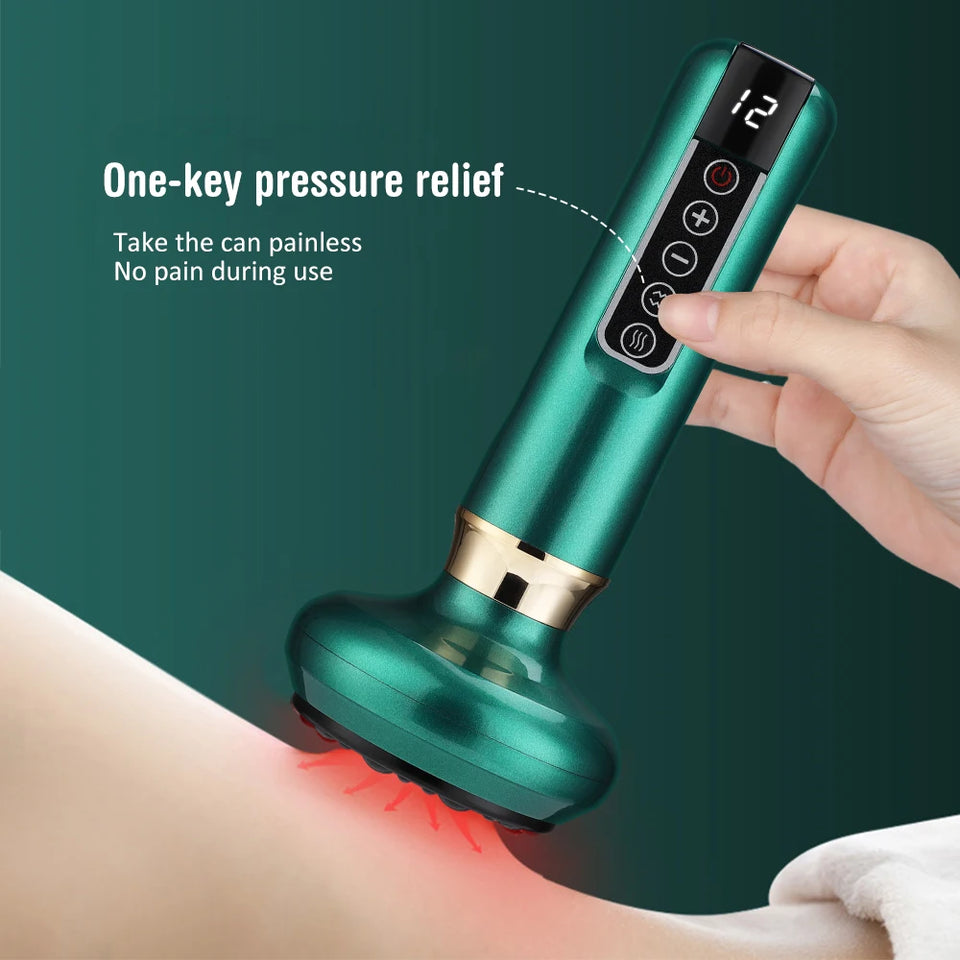 Handheld Body Fat Massager Cellulite Massager Adjustable Body Guasha Contouring & Sculpting Machine For Belly Cellulite Suction