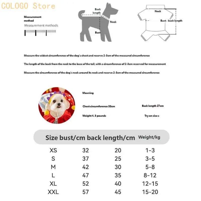 Dog Winter Apparel Clown Clothes Indoor Outdoor Use Clothes Sweatshirt Outfit Winter Apparel Walking Camping D0LD