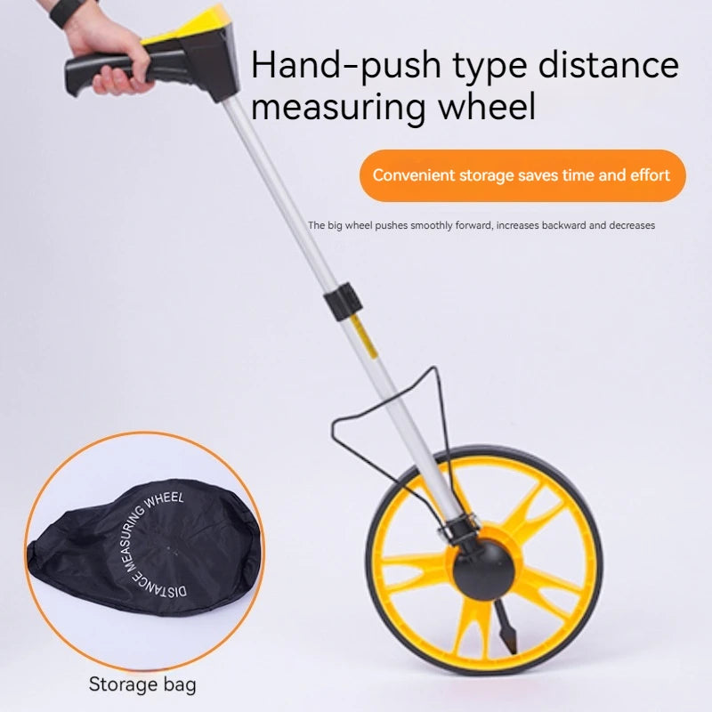 Electronic Rangefinder, Mechanical Rangefinder Wheel Digital Display, Manual Measurement, Roller Measurement