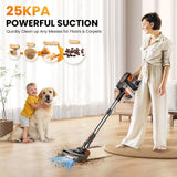 INSE V770 Cordless Stick Vacuum Cleaner, 25Kpa 6-in-1 Lightweight Handheld Vacuum