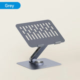 Hagibis Adjustable Aluminum Laptop Stand for Desk with USB C Dock Ergonomic Laptop Riser USB C Hub For Macbook Windows Notebook