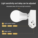 Motion Sensor Light Socket Adapter Holder with Infrared Sensor 110-240V E27 LED Bulb Base PIR Motion Detector Wall Lamp Holder