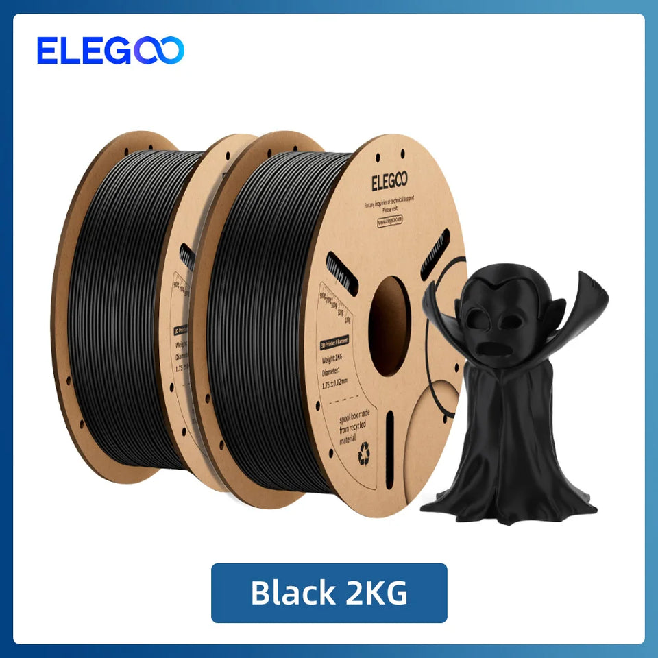 ELEGOO 2KG/4KG/5KG/10KG 1.75mm PLA Filament Plastic 3D PLA for EU US