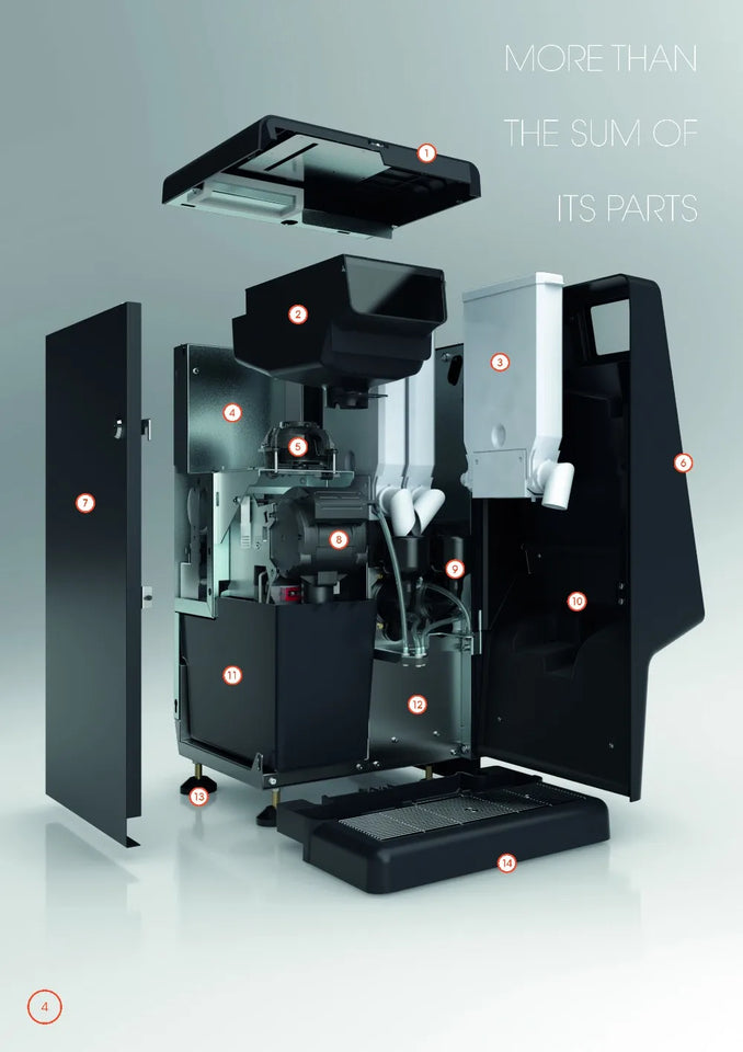 2026 New Smart ModelBrewi Eligo Automatic Coffee hine Espresso Commercial Use