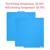 For Bambu Lab P1S P2S Build Plate A1 X1C Pei Texture 257x257 H1H PEY Peo Sheet Spring Steel For Bambulabs X1 Carbon Bambulab P1P