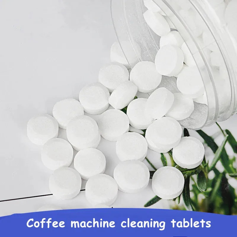 10/20/30/60Pcs Coffee Machine Cleaning Tablets,Remove Pipe Grease,Scale And Residue,Suitable for Fully Automatic,Semi-Automatic