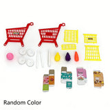 Children's Simulated Shopping Cart Toys, Simulated Supermarket Hand Carts, Role-playing Interactive Toys, Boys and Girls Toys