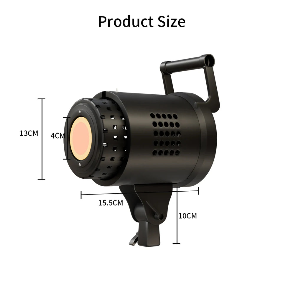 SH 115/135W LED COB Video Light Photography Lamp With Tripod Softbox Remote Control Video Light For Skit Video Photography