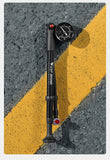 WEST BIKING 400PSI Bicycle Air Pump High Pressure MTB Bicycle Pump Front Fork Rear Suspension Pressure Gauge Schrader Valve