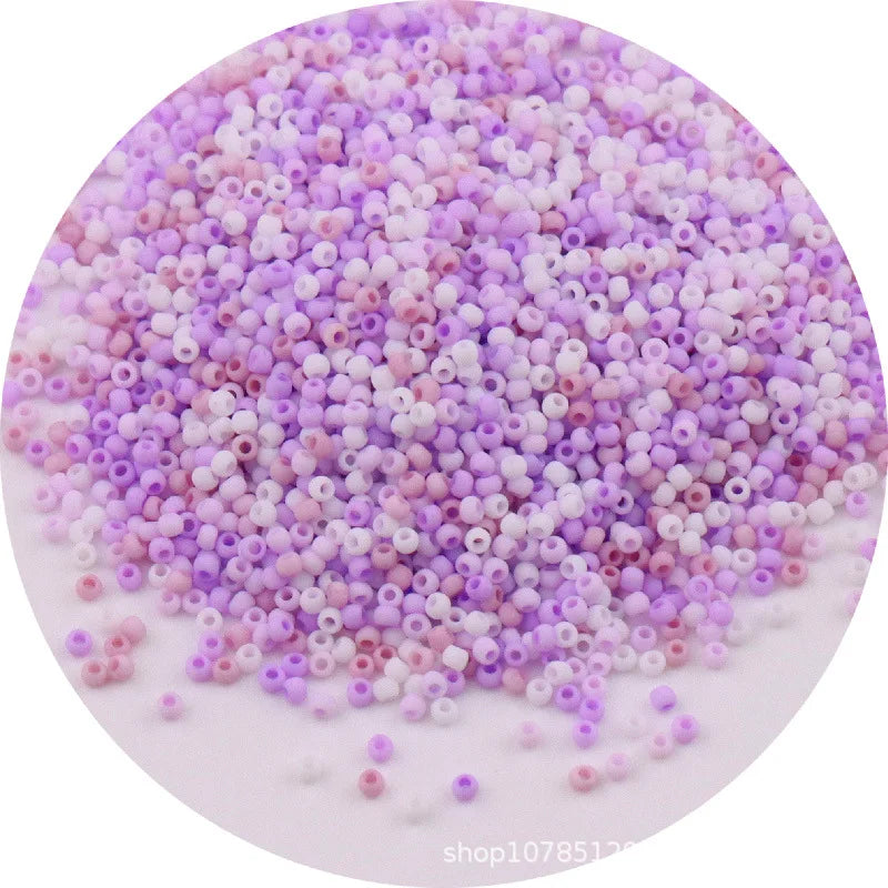 Golden 15/0 Japanese Seedbeads 1.5mm Uniform Metallic Bronze Round Spacer Glass Beads For DIY Jewelry Making Garments Accessory