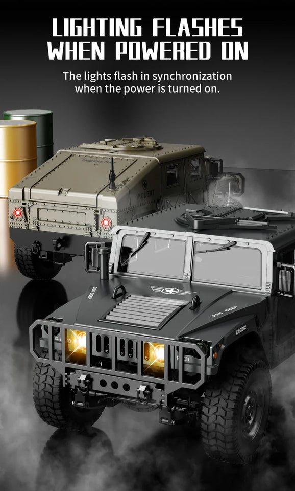 New JJRC C8835 RC Car Simulation 4x4 All-terrain RC Off-road Climbing Car Electric Remote Control Car Model with Light Toy Gift