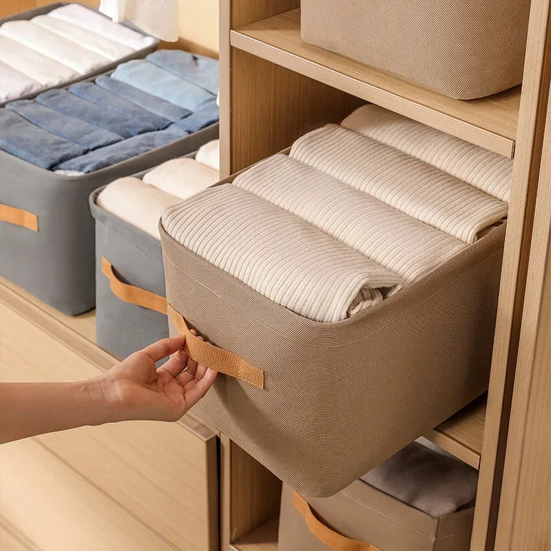 Collapsible Closet Organizer 10PCS Drawer Storage Bins for Clothing Pants and Toy Storage Home Bedroom Use