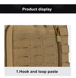 1000d Nylon Molle Admin Drop Pouch Bag, Laser Cut Utility Pouch Modular EMT EDC Organizer Cell Phone Tool Waist Pouch Bag