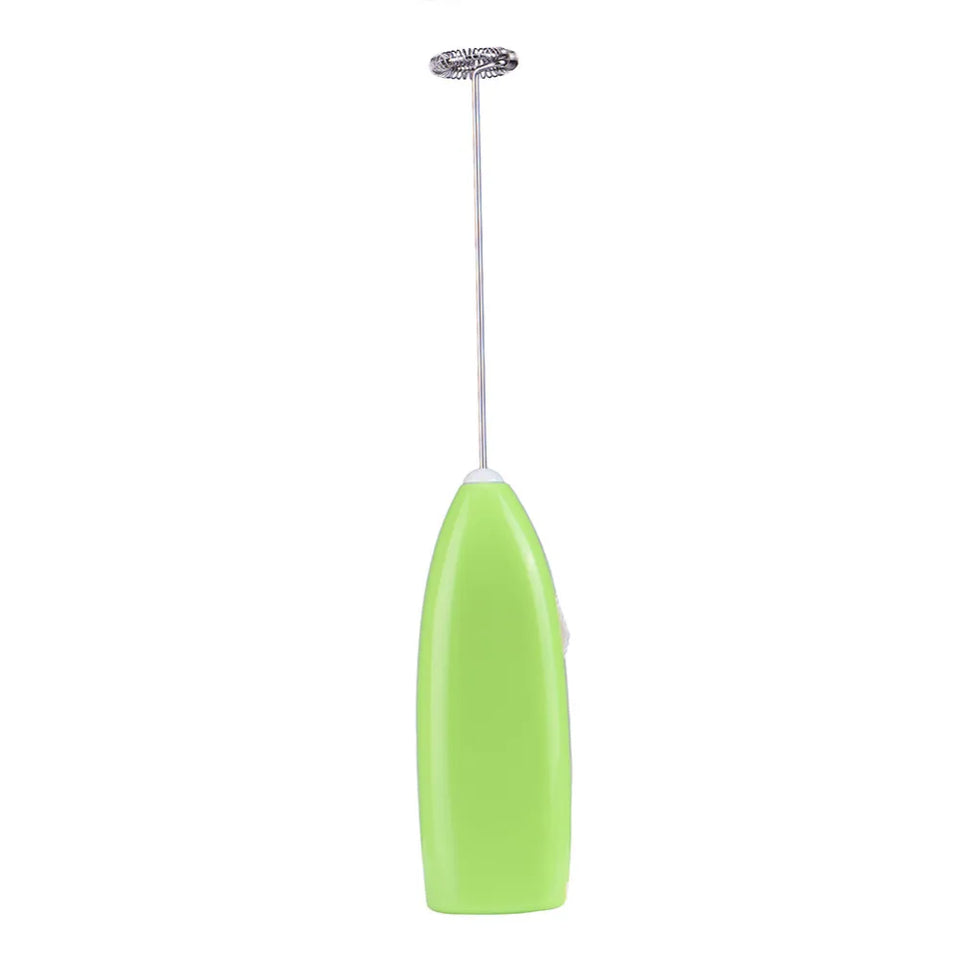 Electric Egg Beater Milk Frother For Coffee Household Kitchen Mini Stainless Steel Coffee Milk Tea Blender