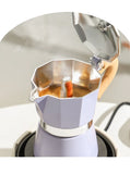 Bincoo Coffee Moka pot Classic Italian Espresso Maker Extraction Hand Brewing coffee Pot Barista Coffee Machine Coffee Utensil