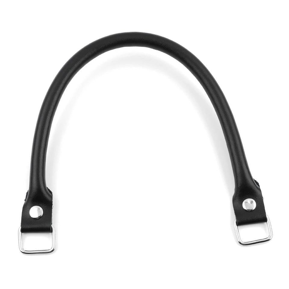 1Pair 38cm Genuine Leather Bag Straps Belts DIY Replacement Handbag Purse Handle Bag Accessories Coffee Black Bags Straps Belts