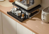Creative Coffee Machine Storage Racks Wooden Countertop Cups Office Holders Racks Display Shelf Organizer Shelves Kitchen