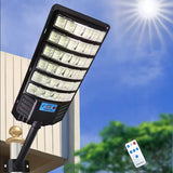 200000LM Solar Light Commercial LED Outdoor Dusk To Dawn Solar Street Light Road Area Lamp Waterproof Backyard Security Lighting