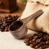 Wooden Coffee Scoop 42ml Measuring Spoon Multipurpose Kitchen Tool Utensil For Sugar Tea Flour Bean Protein Powder Cafe Supplies