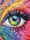 Huacan New Arrivals 2025 Diamond Painting Eye Diamond Mosaic Portrait Complete Kit Craft kit