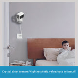 Acrylic bracket is suitable For Eufy S350 surveillance camera bracket, camera wall mounting base bracket, wall sticker/punch