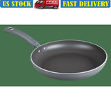 10 Inch Heavy Duty Nonstick Aluminum Skillet Easy Release Dishwasher Safe Anti-Slip Handle Perfect Everyday Cooking