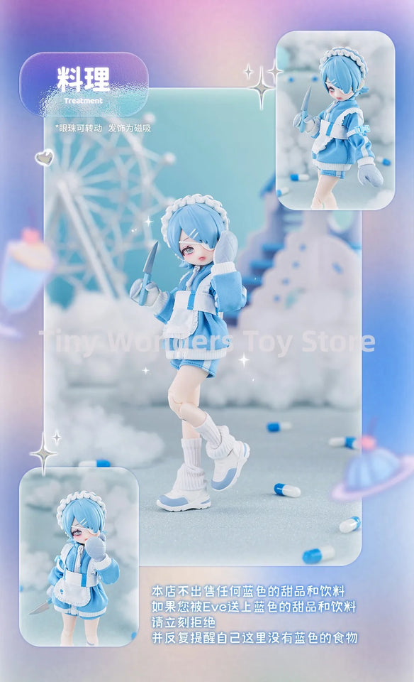 Eve Lynna Dream Park Series Mjd Movable Doll Kawaii Model Garage Kit Anime Peripheral Children Cute Birthday Toy Gift