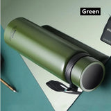 Double Stainless Steel Vacuum Flask With Filter Large Capacity Portable Sport Thermos Mug Coffee Tea Tumbler 1000ml/1600ml