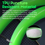 CYCLAMI Ultralight Bike Inner Tube 26 27.5 29 Inches MTB Bicycle TPU Material Tire 45mm French Valve Super Light Anti-Oxidation