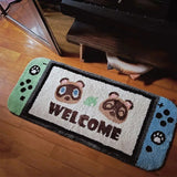 VIKAMA Gaming Controller Theme Rug, Suitable for Bedrooms, Gaming Decor Area Rug, Easy-Clean Gaming Room Area Rug