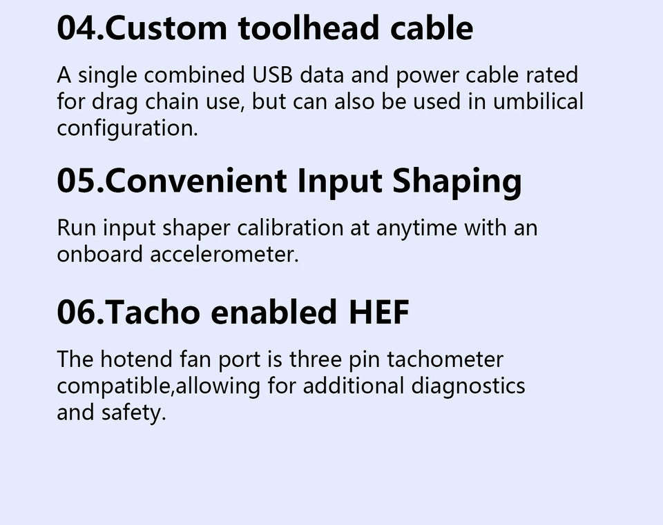 BLV® New Nitehawk LDO toolboard featuring RP2040 MCU TMC2209 drive ADXL345 accelerometer and USB port Voron StealthBurner