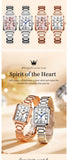 OLEVS 5641 Ladies Watch Fashion Luxury Original  Square Quartz Watch Waterproof Luminous Automatic Date Watches For Woman Gifts
