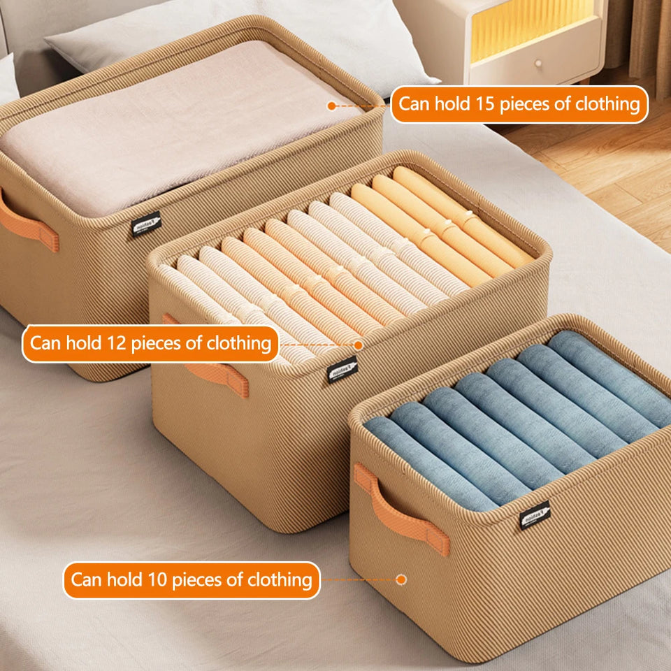 Clothes Organizer Trousers Clothes Jeans Storage Box Wardrobe Clothes Organizer Underwear Bra Socks Artifact Compartment Box
