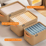 Clothes Organizer Trousers Clothes Jeans Storage Box Wardrobe Clothes Organizer Underwear Bra Socks Artifact Compartment Box
