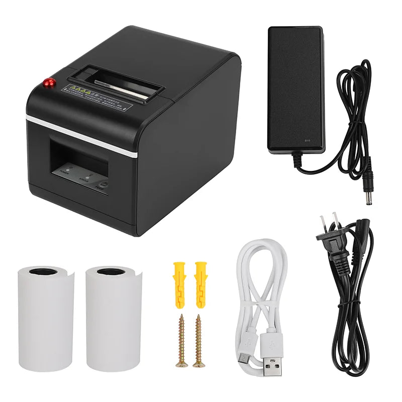 Ticket Dispenser 57mm Label Receipt Take Number Machine and Restaurant Pagers Queue Call Management System Restaurant Equipments