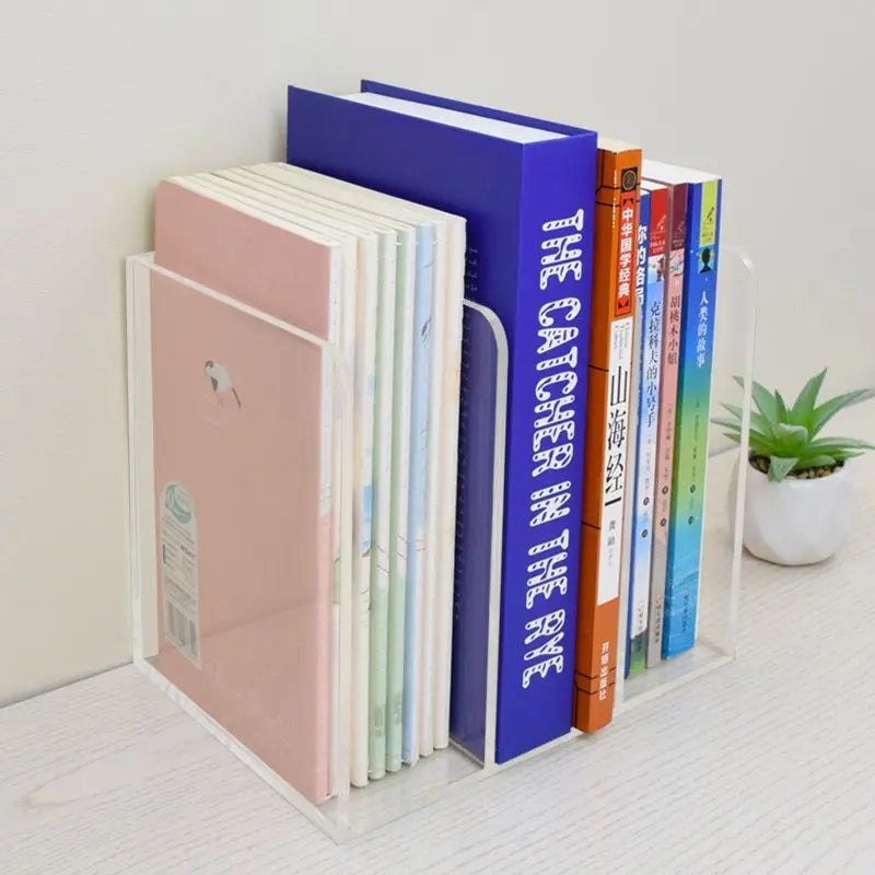 Acrylic File Organizer for Desk,File Holder for Home Office,Book Organizer for Letter,Document,Notebook,Binder,Purse,Mail