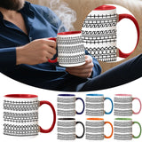 Coffee Mug Water Cup Home Office Water Milk Cup Latte Modern Coffee Cup Afternoon Teacup Breakfast Cup Tea Drink Cup Lover Cup