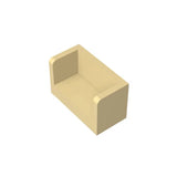 10Pcs 23969 Panel 1X2X1 Rounded Corner 2Sides Building Blocks MOC Accessories Compatible with Brick Children Toys