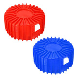 2pcs 70mm Manifold Gauge Protective Boot Covers For Gauges Red Blue Electrical Appliances And Testing Equipment Accessories