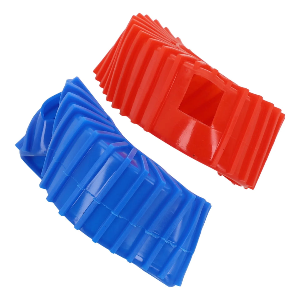 2pcs 70mm Manifold Gauge Protective Boot Covers For Gauges Red Blue Electrical Appliances And Testing Equipment Accessories