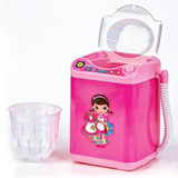 Lash Washing Machine Mini Electric Dehydration Washer Toy Powder Puff Beauty Egg Makeup Brush Washing Machine Toys Coffee Mixer