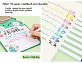 100/5Pcs Dry Erase Whiteboard Markers Set, Washable Pens with Magnetic Eraser for Office Whiteboards & Art Supplies